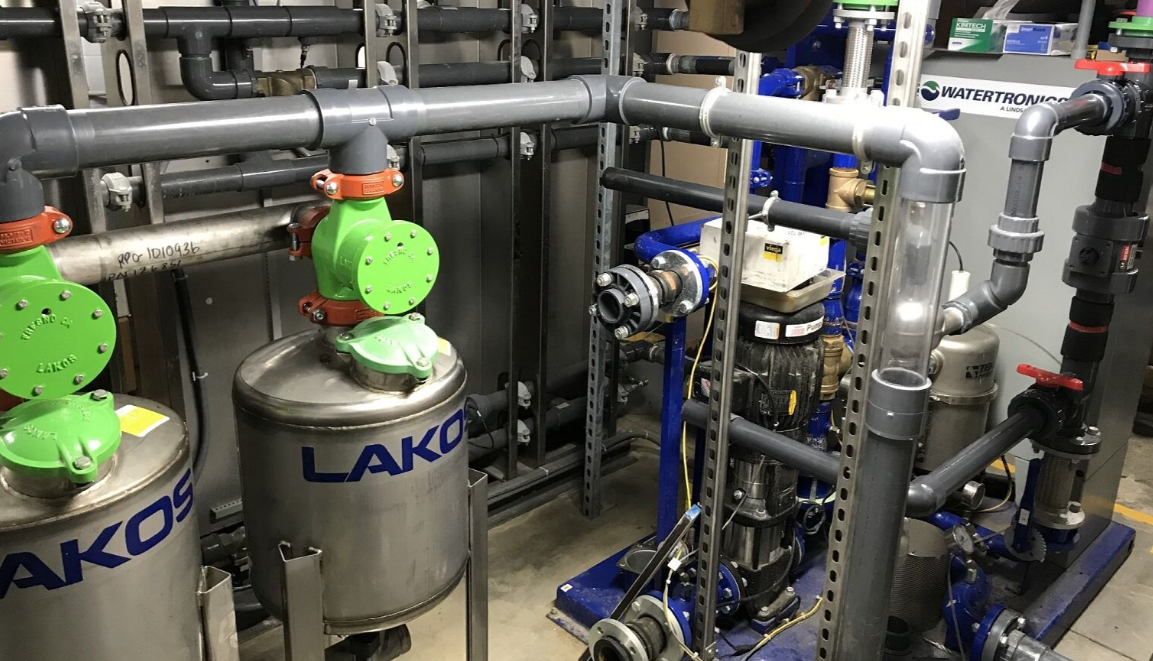 Specialty life support and filtration room in the Cincinnati Zoo African Penguin exhibit
