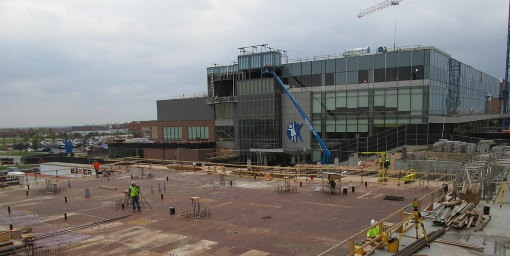 Cincinnati Children's Liberty Campus addition construction