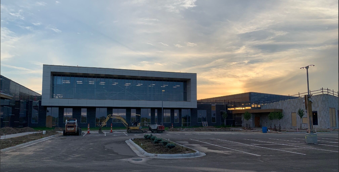 Building expansion construction for Community Blood and Tissue Services 